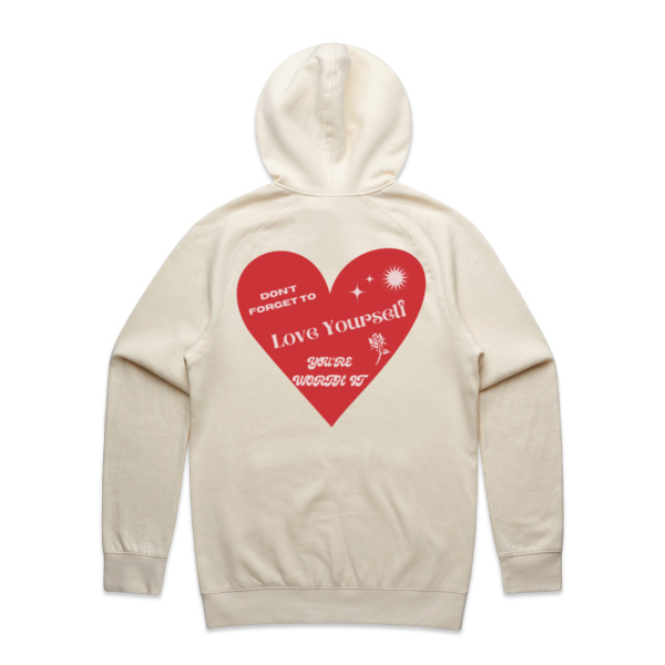 Dear Self Series Hoodie - Ecru Thumbnail