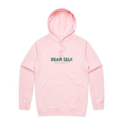 Dear Self Series Hoodie - Pink Thumbnail