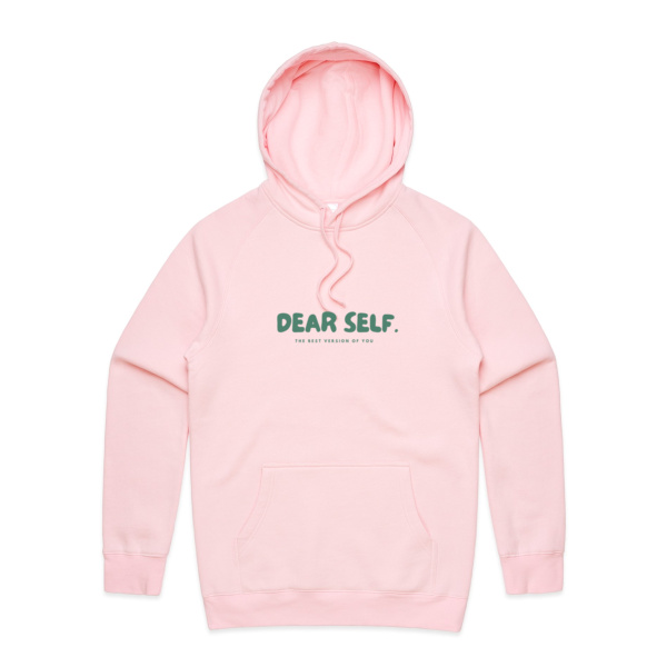 Dear Self Series Hoodie - Pink Thumbnail